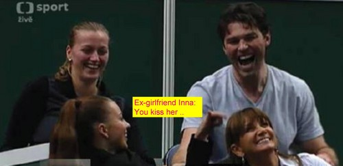 Jagr ex-girlfriend Inna: You kiss her..