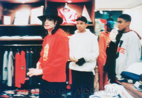  Michael Doing Some Shopping