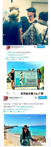  Nian went to the Bahamas <3