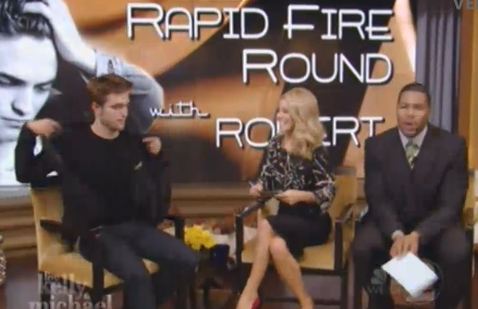  Rob on Live with Kelly&Michael