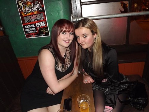  Steph & Me In Che Bar On A Girlz Nite Out In BFD ;) 100% Real ♥