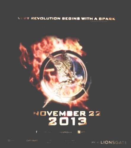  The Hunger Games Catching api, kebakaran Logo Reveal
