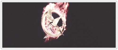  The Hunger Games Catching ngọn lửa, chữa cháy Logo Reveal