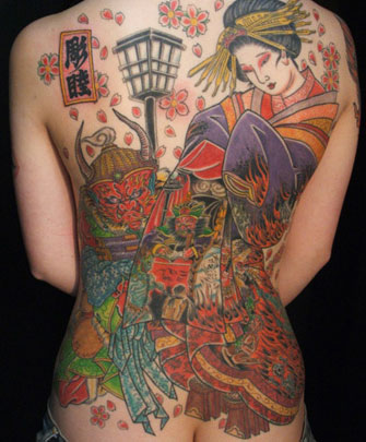  Traditional Japanese tattoo