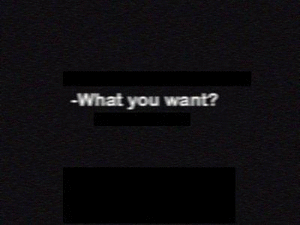  WHAT I WANT? *frowns* Ты should know...