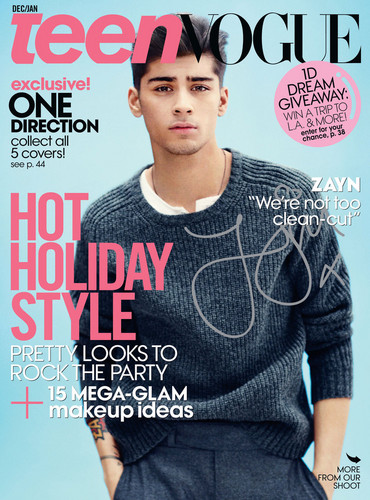  Zayn Malik Teen Vogue Cover