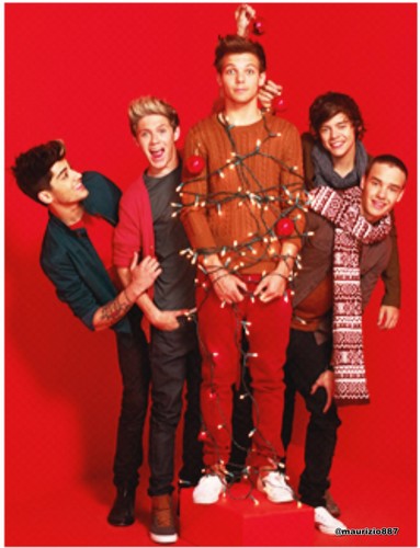  one direction,New Natale photoshoot , 2012