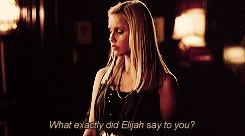  [AU] Rebekah gives her outlook on Elijah and Elena’s relationship