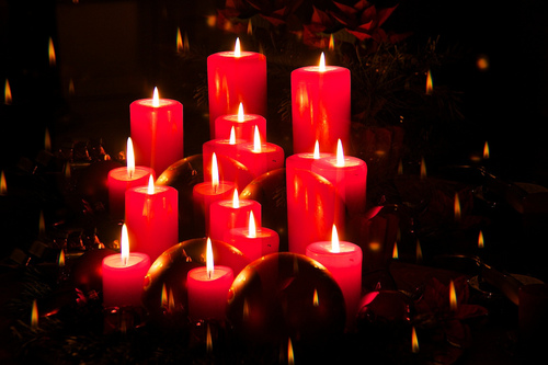  ★ navidad candles ☆
