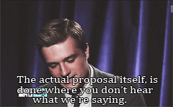  ''Have आप proposed to Katniss yet?''