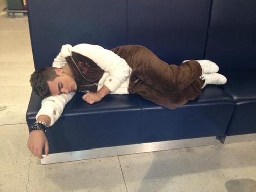  Awww Josh Asleep In His Onesie (Teddy Bear) "Perfect In Every Way" :) 100% Real ♥