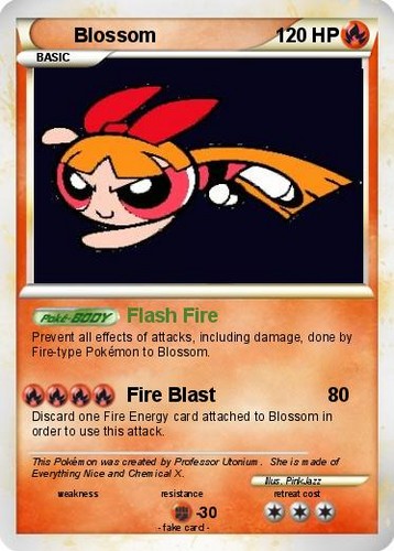  Blossom pokemon TCG Card 1