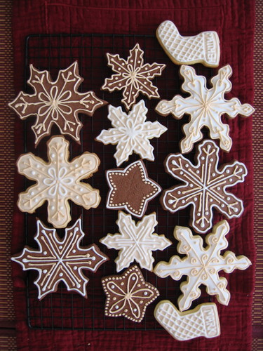  Рождество - Snowflakes