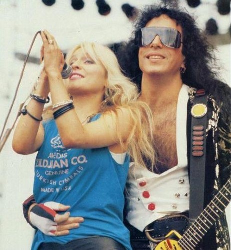  Doro Pesch with Paul Stanley (KISS)