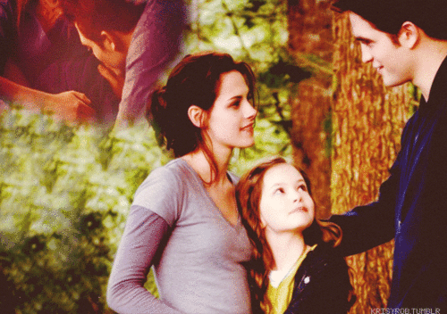  Edward,Bella and Nessie