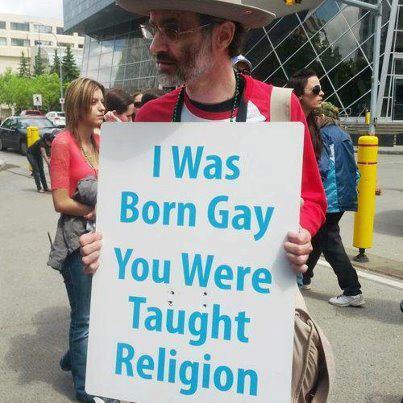  Gay Rights Protester