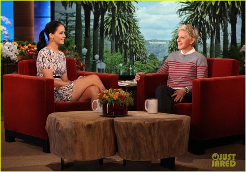  Jennifer Lawrence on Ellen