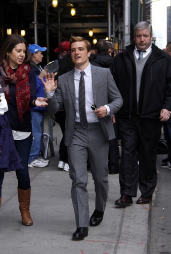 Josh visits "Late Show With David Letterman