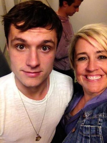  Josh with his mom