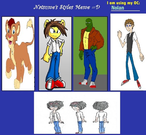  My Different Styles Meme: Nolan