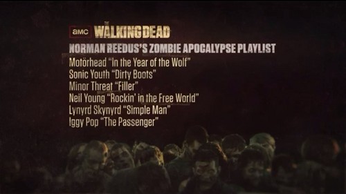  Norman Reedus's Walking Dead Playlist