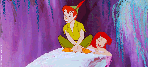 Peter Pan and Ariel