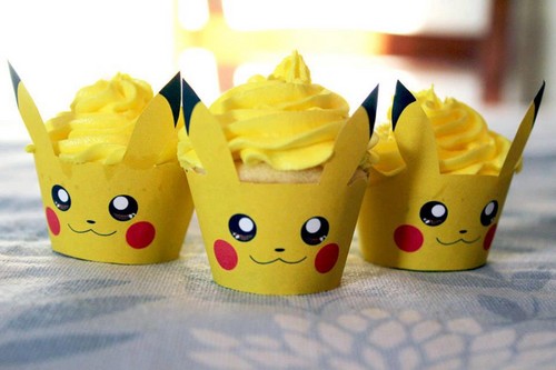  Pikachu Cupcakes