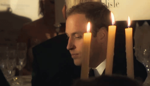  Prince William at the October Club dinner.
