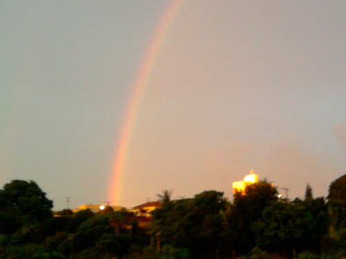  regenbogen at sunset...