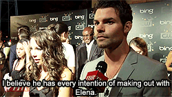  Reasons to ship Elijah & Elena: Because Daniel Gillies does it.