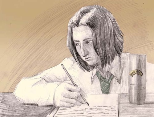  Severus Snape peminat Art