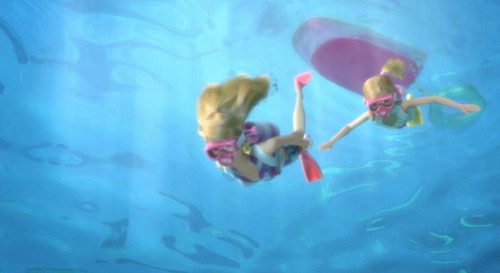  Sisters Ahoy - Diving búp bê barbie and Stacie
