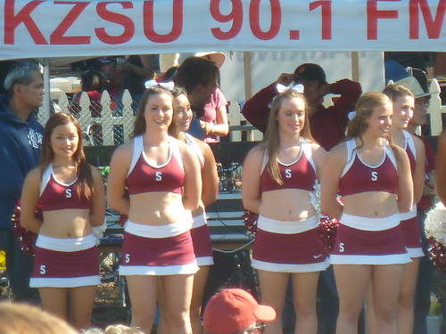  Stanford cheerleaders