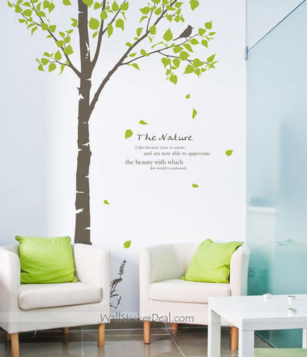  The Nature pohon dinding Decals