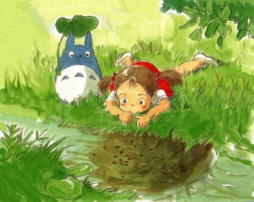  Watercolour Totoro