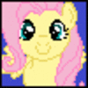 fluttershy licking icon