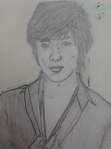  my sketch of Lee Min Ho