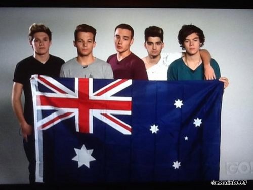  one direction, Australian Fans, 2012