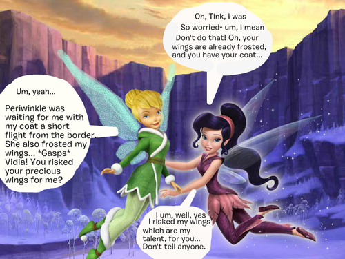  Aquamist's comics, Vidia's Adventure, part 6