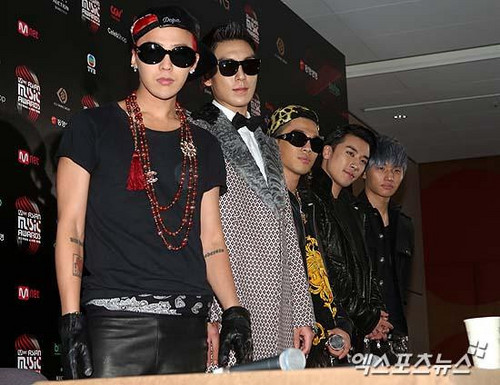  Big Bang 2012 MAMA Awards
