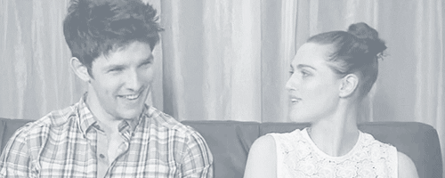  Colin and Katie EW interview Gif
