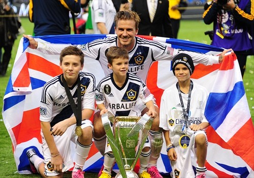  David Beckham- last match in LA Galaxy 2012