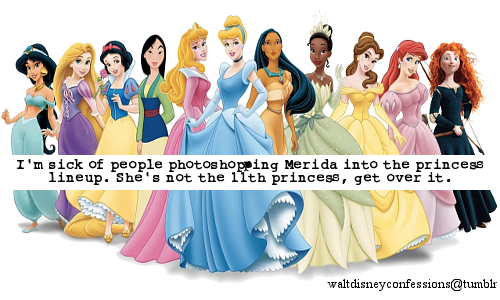  Disney Princess Confession