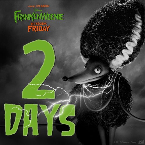  Frankenweenie ফেসবুক Countdown
