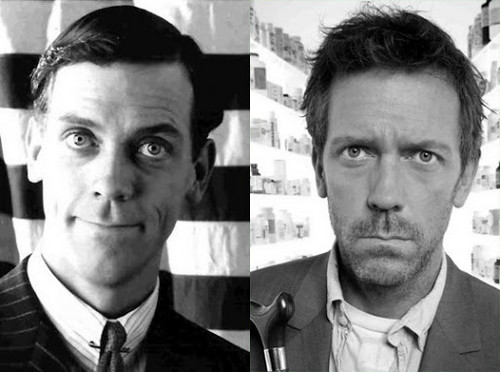  Hugh Laurie (Bertie Wooster) and Hugh Laurie (Dr House)