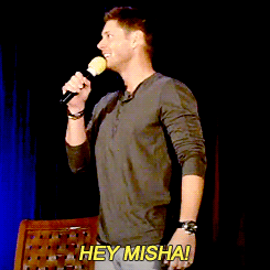  Jensen's shout out to Misha