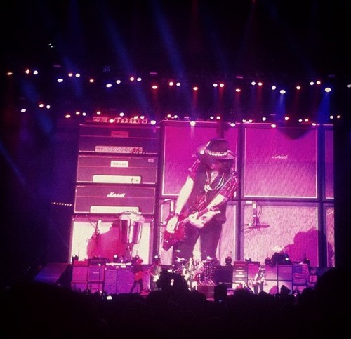  Johnny @ Aerosmith concierto