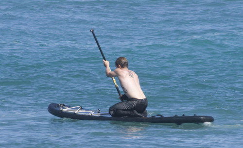  Josh surfing in Hawaii