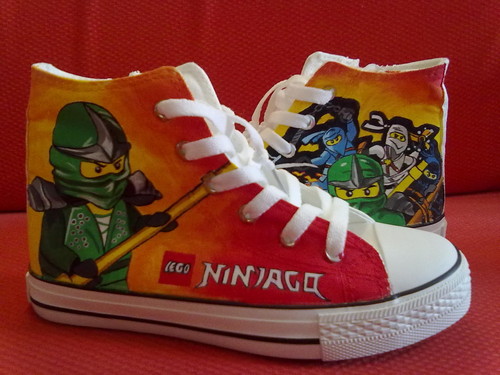  LEGO Ninjago cusmtom shoes