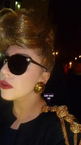  Lady Gaga arriving in St. Petersburg, Russia - 07.11.2012